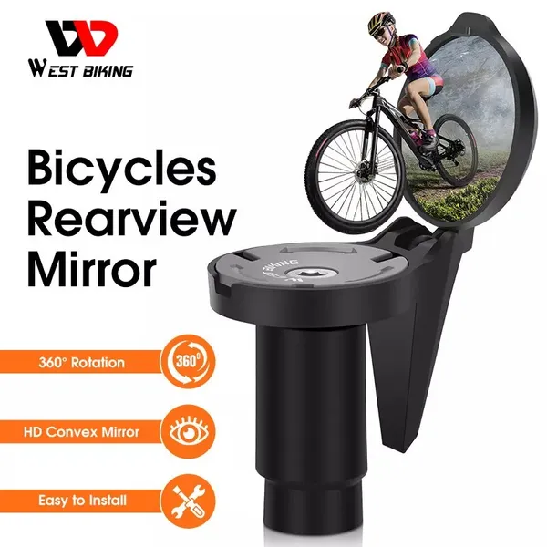 WEST BIKING Bike Rearview Mirror