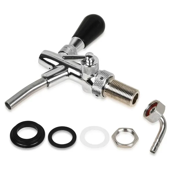 Chrome-plated Adjustable Beer Faucet For Beer Equipment