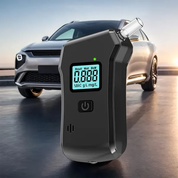 Test Winner Breathalyzer, Police-Approved Alcohol Tester With 5 Mouthpieces