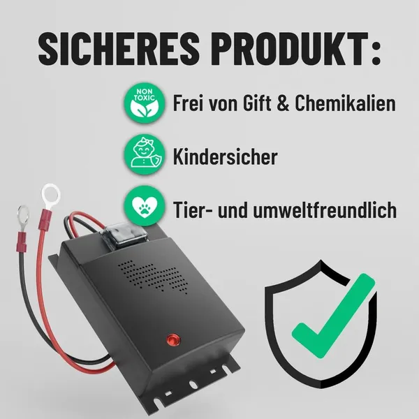 Keep Animals Away From Car Small Animal Repeller Tool For Car Under Hood Long-Term Small Animal Control With Connection To 12V