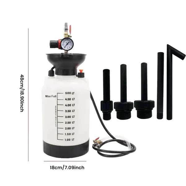5L Pump Tool Transmission Oil Pump Oil Filler Vehicle Fluid Pump, Lubricants, Hand Tools, Transmission, Oil Filling Machine, Fluid Extractor For Transmission Pump, Oil