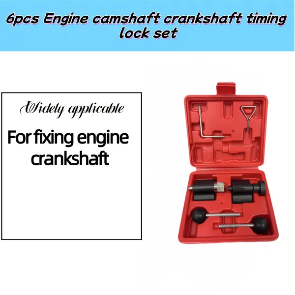 6pcs VW/Audi/Skoda TDI Engine Crankshaft Timing Lock Set Material: Conductive