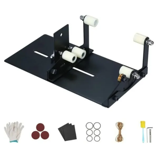 New Glass Bottle Cutting Machine Set, 19-Piece Set, Multifunctional Cutting Tools For Wine And Glass Bottles, For Handmade Round, Square Bottles