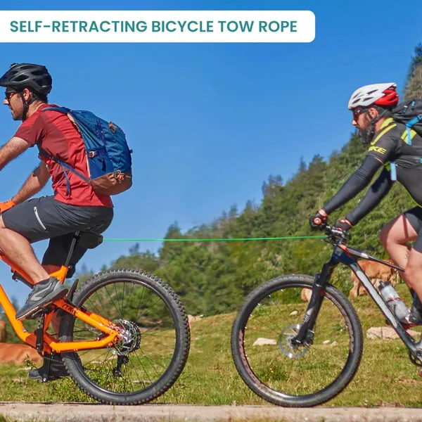 Retractable Bicycle Tow Rope - Bicycle Children Tow Rope For Parents