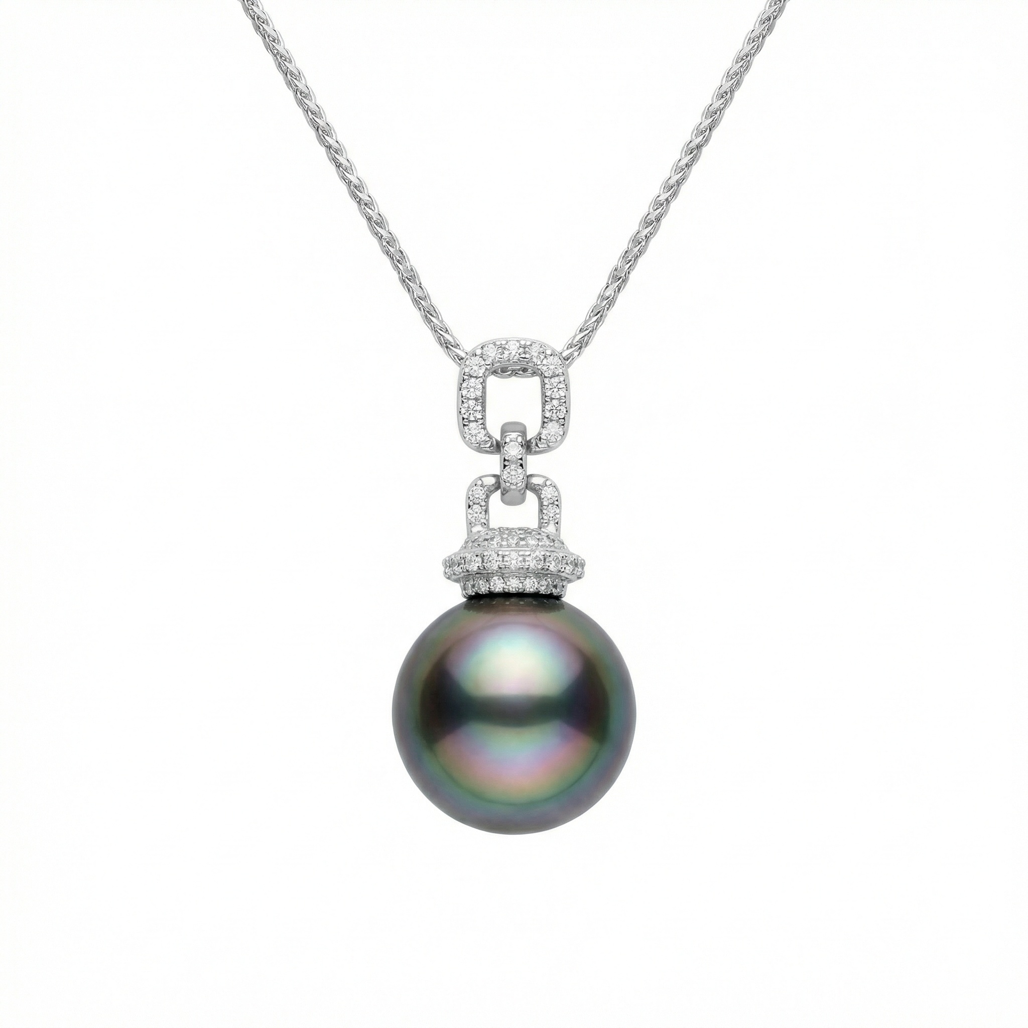Sterling Silver Pearl Pendant Necklace
