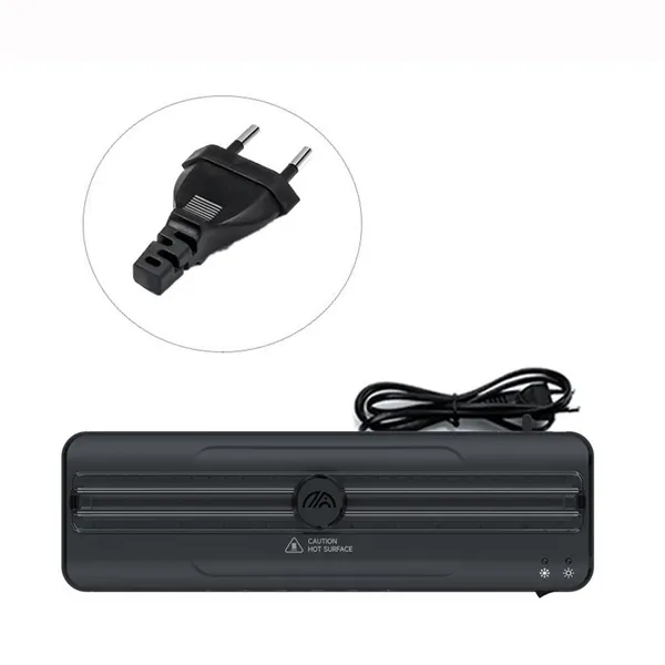 NEW Photo Laminator Machine, A4 Document & Picture Thermal Laminator For Home Office Use, FNL009 Black With 15 Pcs A4/A5/A6 Laminating Pouches Set