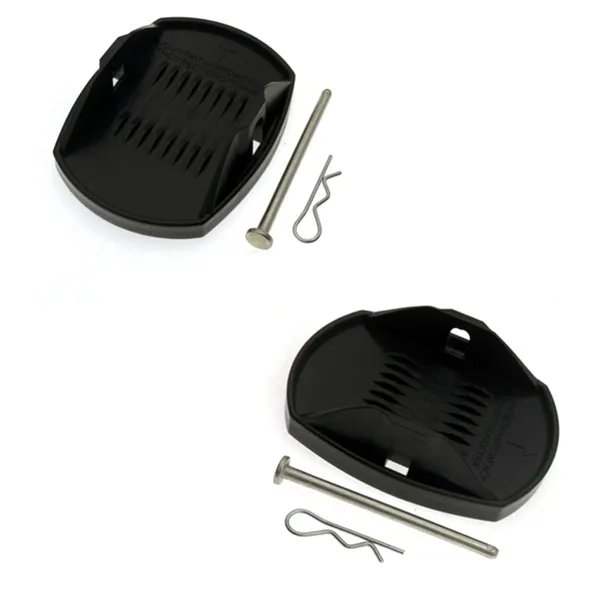 4Pcs Caravan Jack Pads Leveller Wheel Foot Leg Support Jacking Lift Pad Support Stand For Trailers RV Universal Jack Lift Pad