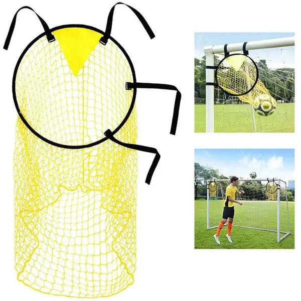 2-Pack Top Bins Football Target Net, Foldable Soccer Training Net With Goal... 5