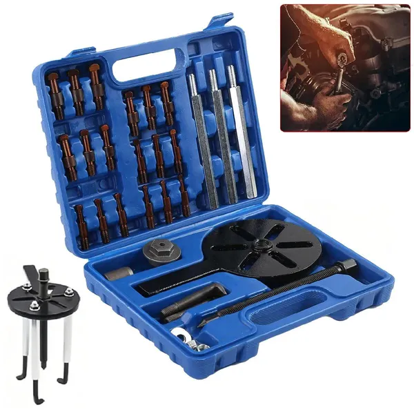 34x Innenlager Abzieher Set (with Bag Hole, Base Hole, Internal Puller, Special Tool)