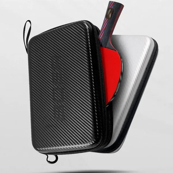 1pc Professional Table Tennis Rackets, EVA Hard-Shell Table-Tennis Paddle Case, Table Tennis Paddles Box Case Storage Bag