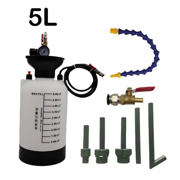 5L Pump Tool Transmission Oil Pump Oil Filler Vehicle Fluid Pump, Lubricants, Hand Tools, Transmission, Oil Filling Machine, Fluid Extractor For Transmission Pump, Oil