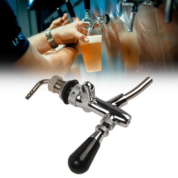 Chrome-plated Adjustable Beer Faucet For Beer Equipment