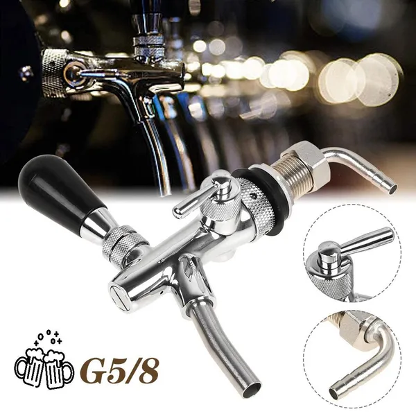Chrome-plated Adjustable Beer Faucet For Beer Equipment
