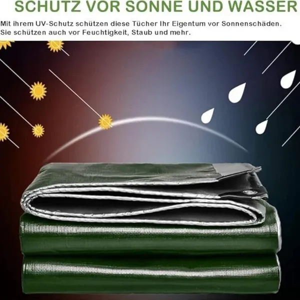 Heavy-Duty Waterproof & UV-Resistant PE