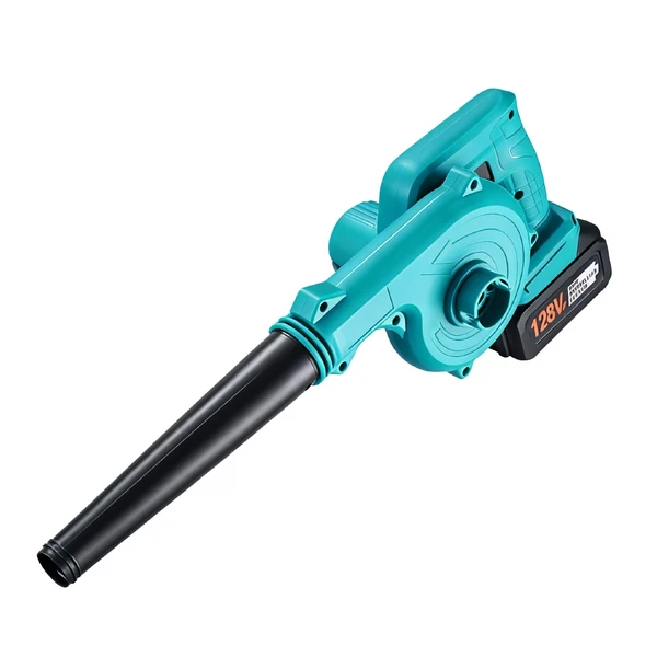 2-in-1 18V Cordless Leaf Blower, Sweeper, Vacuum With 2 Batteries And Charger