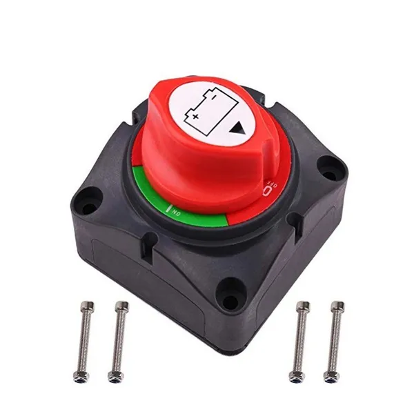 300A Battery Master Switch, 12V-48V Isolator Cut-Off Shutoff For Car, Boat, Truck