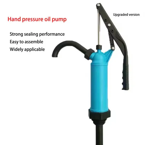 Manual Oil Pump - Easy To Assemble, Widely Applicable For Various Liquids - Diesel, Lubricating Oil, Engine Oil, Kerosion-resistant Oil, White Oil, Gear Oil, Water, Etc