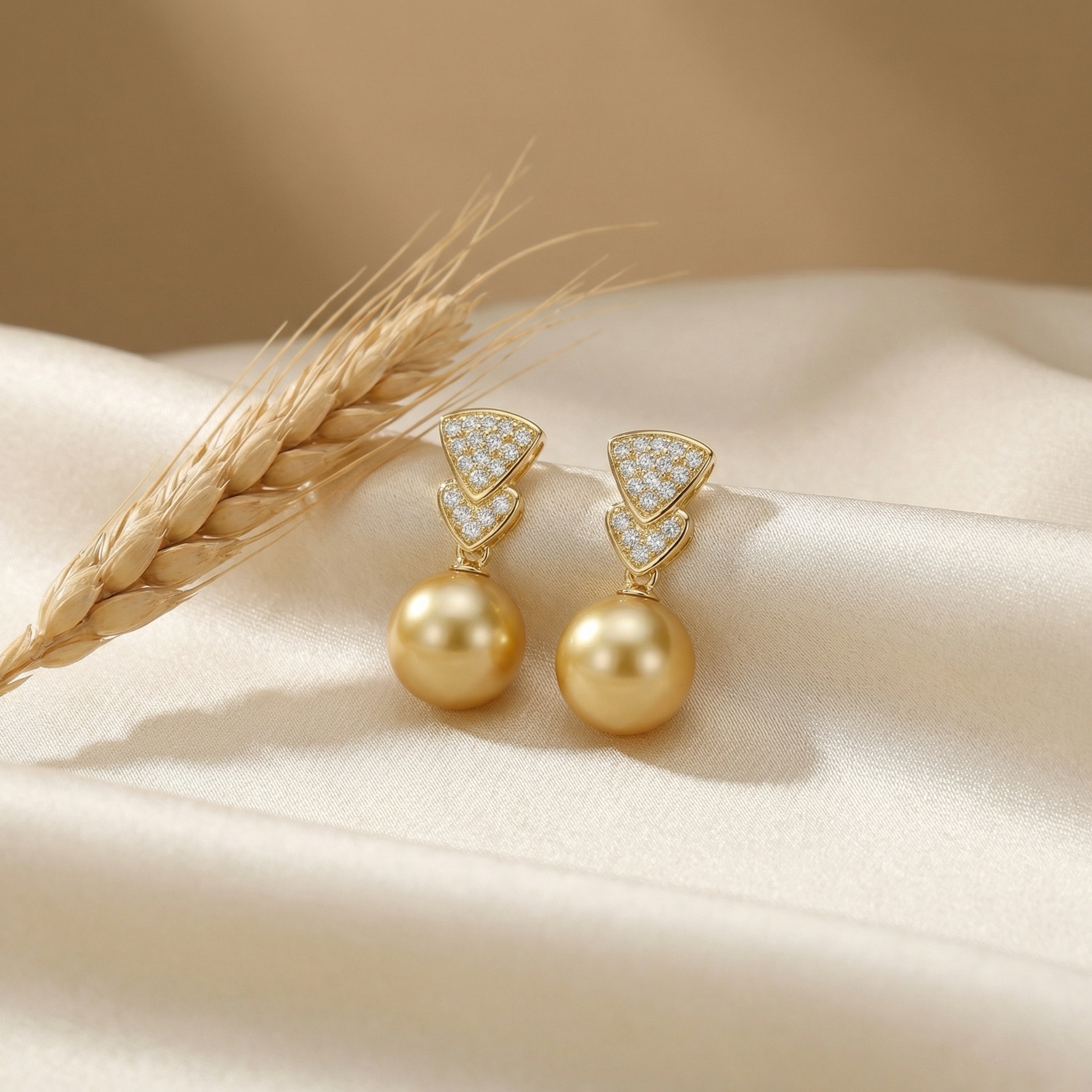 Sterling Silver Pearl Drop Earrings, picture 2 of 3