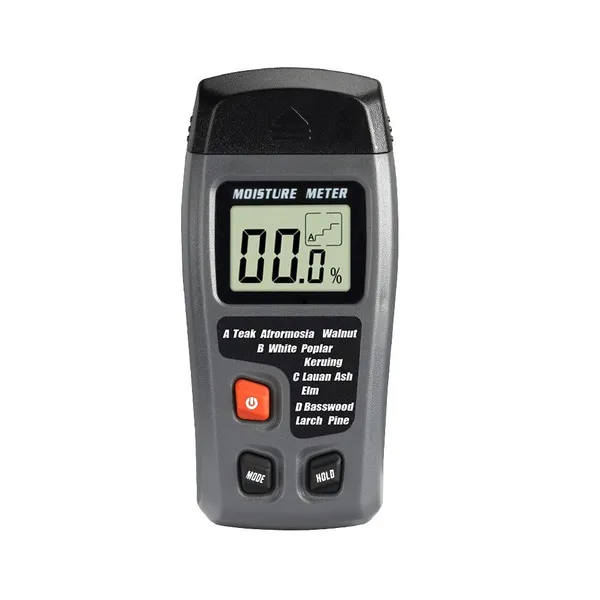 Digital LCD Moisture Detector Meter, Dampness Tester For Wood, Caravan, Building Materials