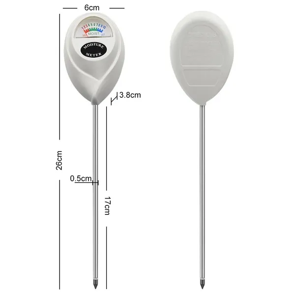 Soil Moisture Meter, Plant Water Sensor, Hygrometer For Garden, Indoor Plants