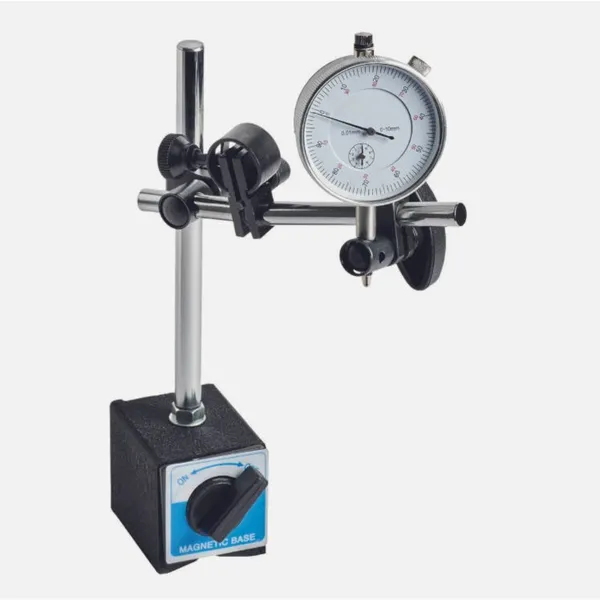 50kg Magnetic Base Dial Indicator Stand With Fine Adjustment DIN878 Standard 0-10mm Range