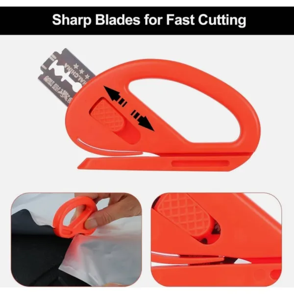 Pro Applicator Tool Kit Window Tint Film Car Wrapping Tools Includes Felt Squeegees, Plastic Scraper, Wrap Knife And Blades, Magnetic Holders, Full Installation Tools Window Tint Kit Tool Kit