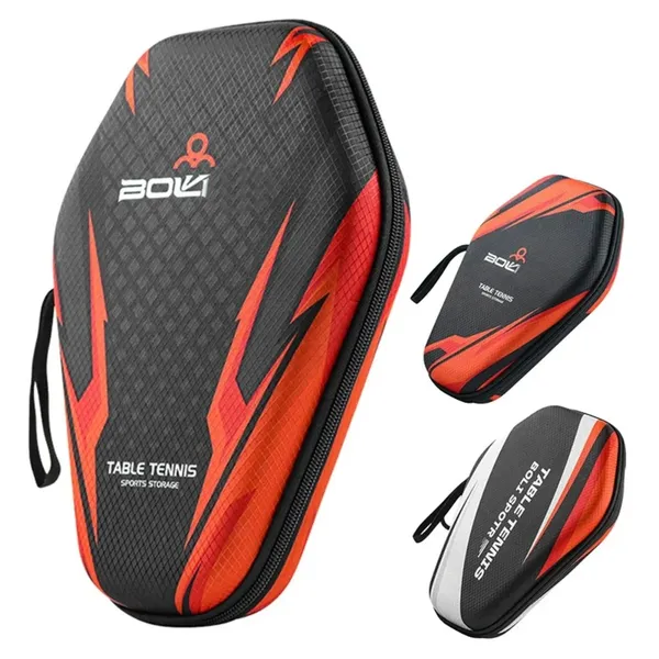 1PC Table Tennis Racket Bags EVA Hard Shell High Quality Dustproof Table Tennis Paddles Box Case Storage Bag With Hand Strap Good