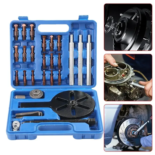 34x Innenlager Abzieher Set (with Bag Hole, Base Hole, Internal Puller, Special Tool)