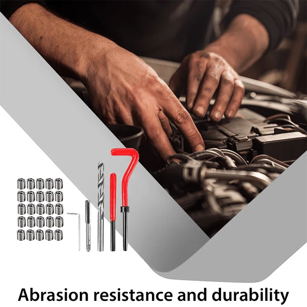 131 Sets Of Screw Repair Tools, Tap Drill Bits Set - 131 Sets Of Tap Combination Set M5-12