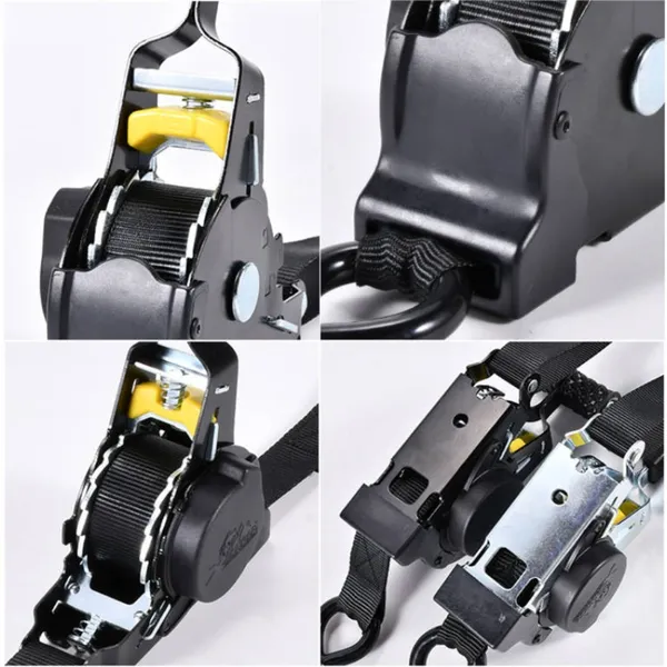 2Pcs Robust Cargo Strap Featuring Automatic Retraction, Requiring No Assembly, Allows For Easy Extension And Contraction, Making It An Ideal Gift For The Holidays
