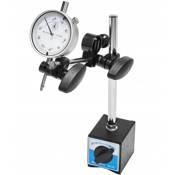 3pcs Set In Blue Box: Measurement Table Display Screen+magnetic Base, Industrial Inspection, Engineering Equipment, Durable Construction, Portable Caliper, Sturdy Stand