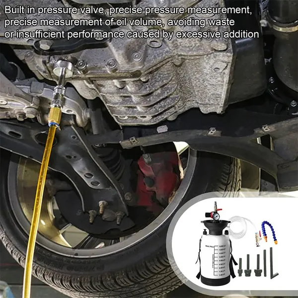 5L Pump Tool Transmission Oil Pump Oil Filler Vehicle Fluid Pump, Lubricants, Hand Tools, Transmission, Oil Filling Machine, Fluid Extractor For Transmission Pump, Oil