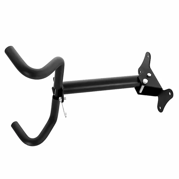 New Bike Wall Storage Hook, Vertical Foldable Bracket, Black, For Garage