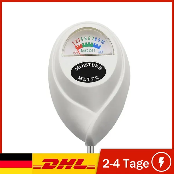 Soil Moisture Meter, Plant Water Sensor, Hygrometer For Garden, Indoor Plants