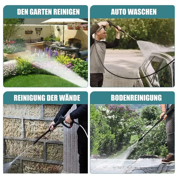 Car Washer Spray Gun Lance Nozzle High Pressure Washer Jet Water Gun Wand Tip Car Clean Pressure Gun For Champion Hammer Crosser