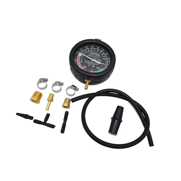 Pressure And Vacuum Tester Kit, Diagnostic Tool For Engines, Pumps, Brake Systems