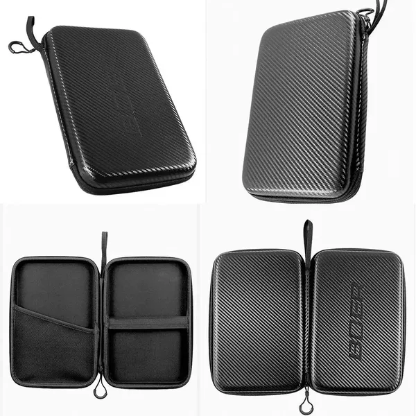 1pc Professional Table Tennis Rackets, EVA Hard-Shell Table-Tennis Paddle Case, Table Tennis Paddles Box Case Storage Bag