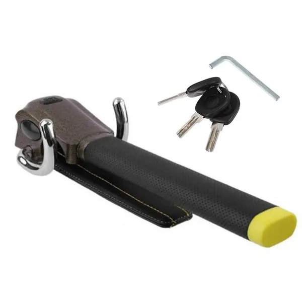 Steering Wheel Lock, Anti-Theft Car Lock Bar, Universal For Cars, SUV, Trucks