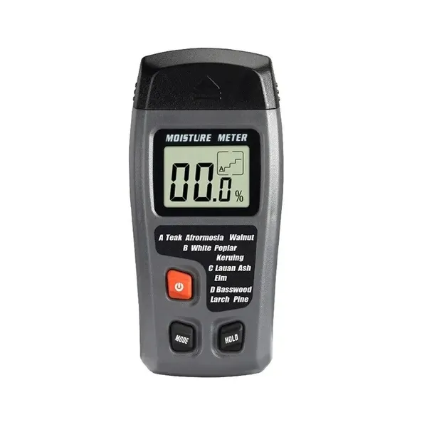 Digital LCD Moisture Detector Meter, Dampness Tester For Wood, Caravan, Building Materials
