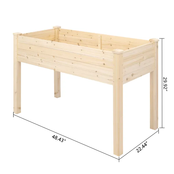119 X 57 X 76cm Wood Planting Frame Tall Foot Type-SAME AS 72665270