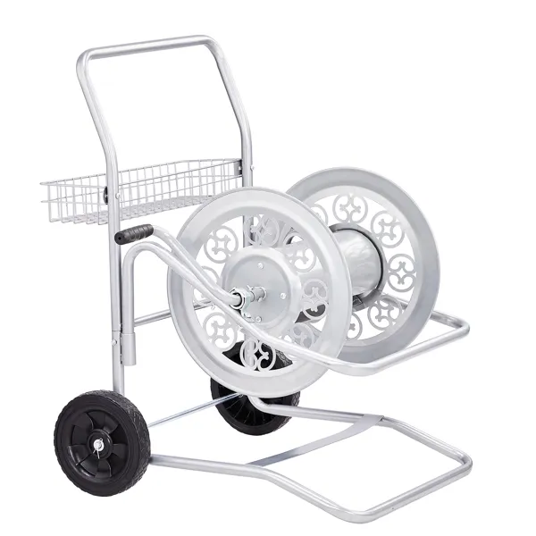 3 Or 4 INCHx200FT Iron Hose Reel Cart