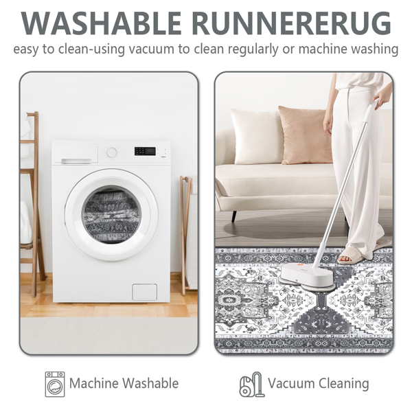 Boho Kitchen Rug Sets 3 Piece With Runner Non Slip Kitchen Rugs And Mats Washable Kitchen Mats For Floor Thick Kitchen Floor Mat Carpet Runner Rugs For Hallway Laundry Holiday Decor