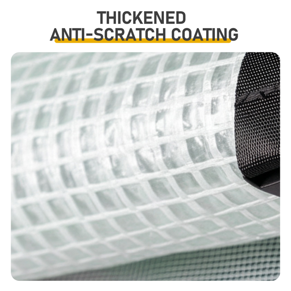 8x6ft Plastic Sprayed Iron Pipe PE Mesh Foldable Greenhouse Shed White