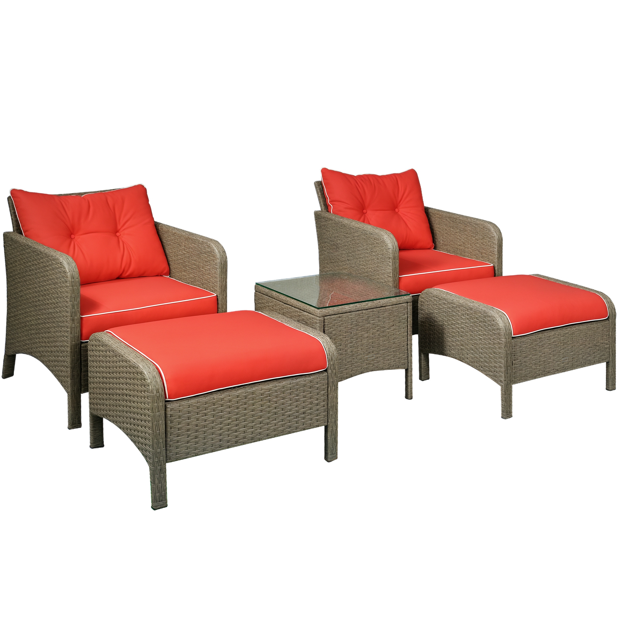 Rattan Patio Conversation Set, picture 5 of 5