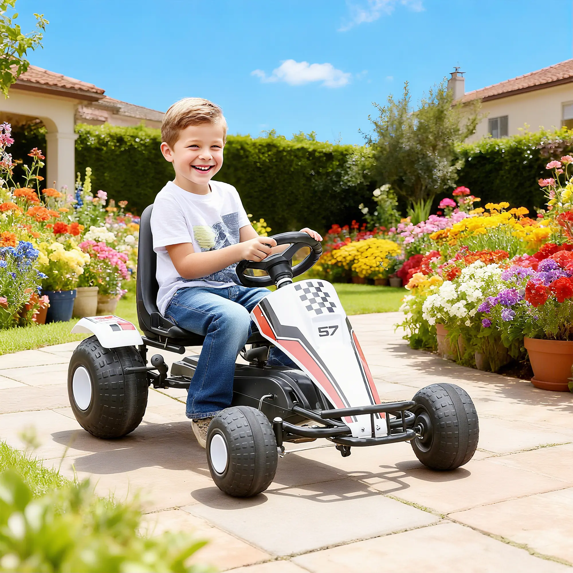 Pedal Go Kart Children Ride on Car