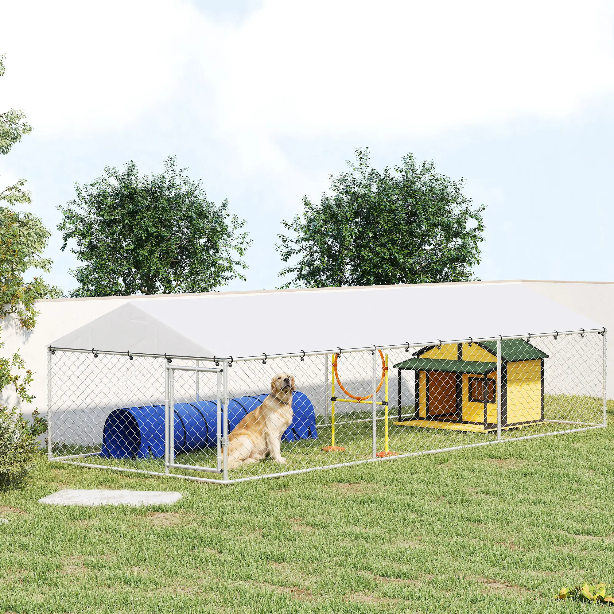 20 x 7.5 5 Dog Kennel Outdoor