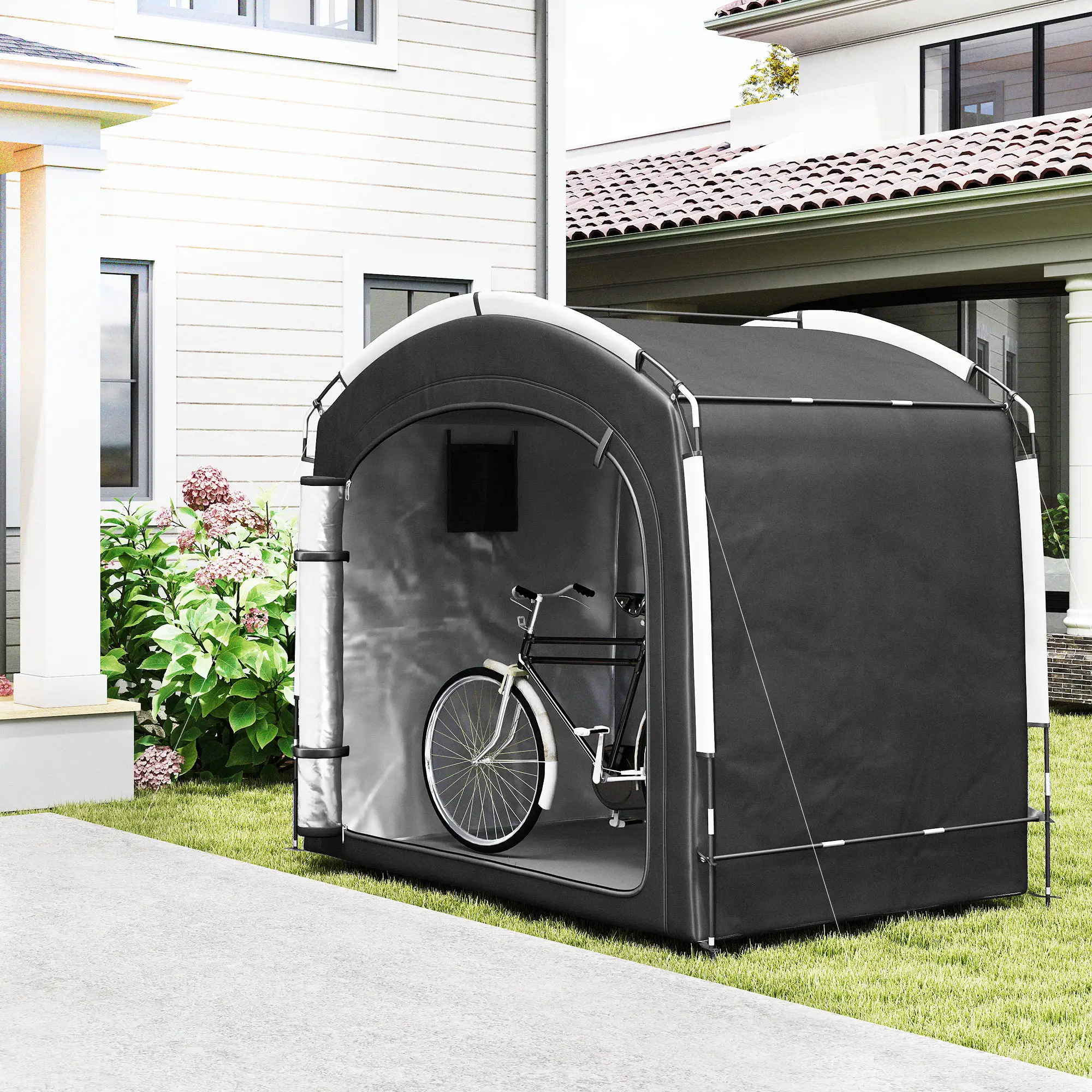 Bike Storage Shed Tent, Portable and Waterproof