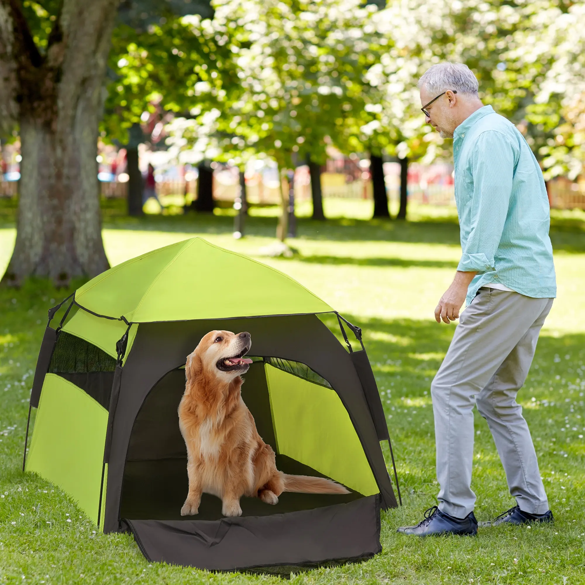 Pop Up Dog Tent