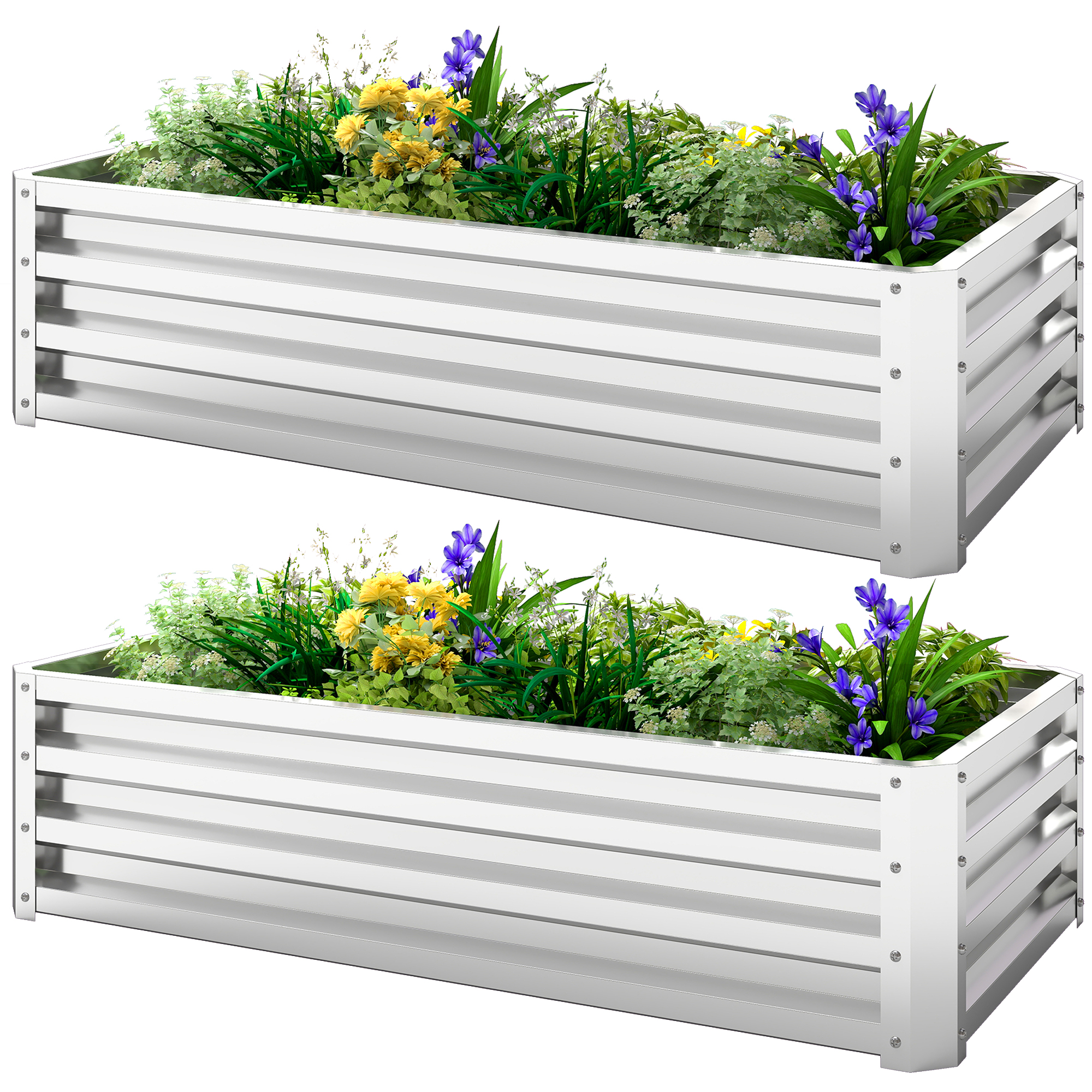 Galvanized Raised Garden Bed, picture 3 of 3