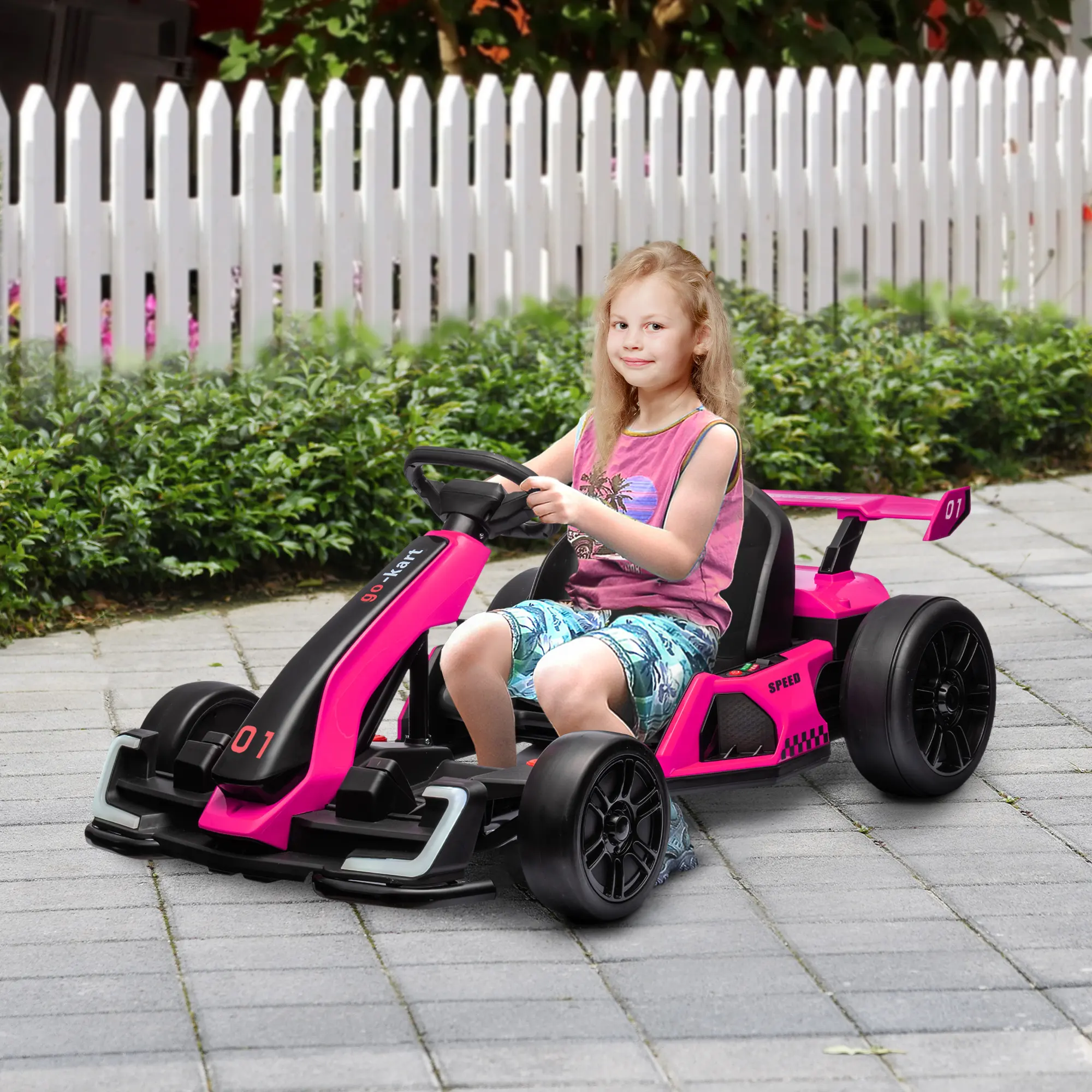 24V 7.5 MPH Electric Go Kart